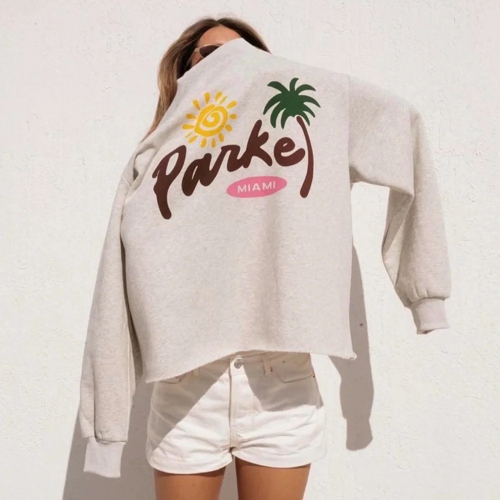 Parke Miami Women's Gray Sweater - Picture 3 of 3